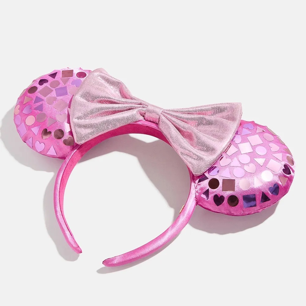 Disney x BaubleBar Valentine’s Pink Minnie Mouse Ears Headband NWT Sealed